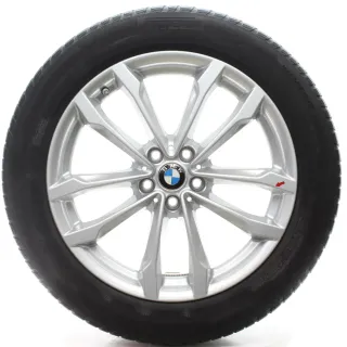 BMW X3 G01 X4 G02 Winterräder V-Speiche 691 Pirelli 245/50R19 105V 6877325 - Bild 3