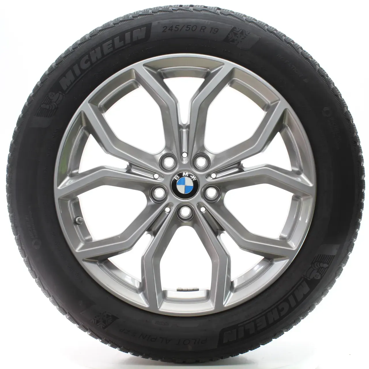 BMW X3 G01 X4 G02 Winterräder Y-Speiche 694 Michelin 245/50R19 105V 6877328 - Bild 1