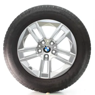 BMW 2er AT U06 Winterräder Doppelspeiche 186 Continental 205/65R16 DOT25 6888838 - Bild 2