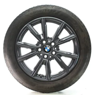 BMW 1er F70 2er F74 Winterräder V-Speiche 967 Goodyear 205/55R17 5A45270 DOT25 - Bild 1