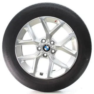 BMW X1 U11 X2 U10 Winterräder Y-Speiche 896 Continental 205/65R17 DOT22 6898299 - Bild 5