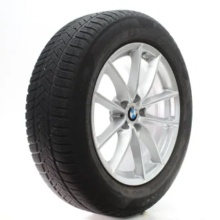BMW X3 G01 X4 G02 Winterräder V-Speiche 618 Pirelli 225/60R18 104H 6880047 - Bild 6
