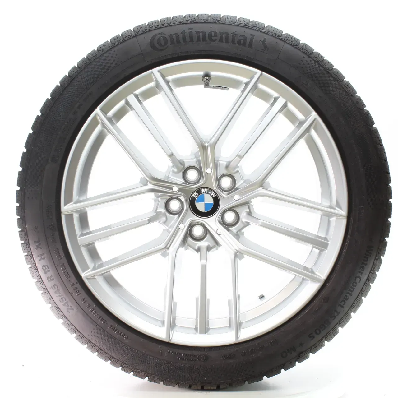 BMW 5er i5 G60 G61 Winterräder Triplex-Speiche 933 Conti 245/45R19 DOT24 5A324D6 - Bild 1