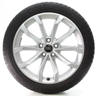 Audi A4 S4 8W Winterräder 5 V-Speichen Design Goodyear 245/40R18 97V 8W0601025H - Bild 4