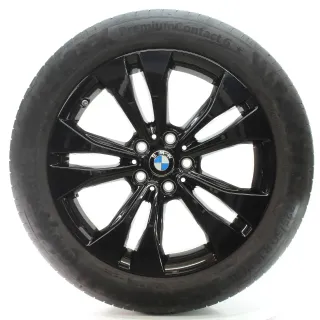 BMW X1 F48 X2 F39 Sommerräder Doppelspeiche 578 Continental 225/50R18 6885381 - Bild 2