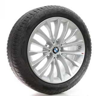 BMW 5er G30 G31 Winterräder W-Speiche 632 Pirelli 245/45R18 100V 6863418 - Bild 6