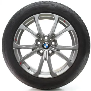 BMW 3er G20 G21 Winterräder V-Speiche 776 Goodyear 225/50R17 98H DOT24 6883518 - Bild 2
