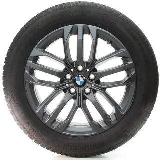 BMW X1 iX1 U11 X2 iX2 U10 Winterräder Doppelspeiche 879 205/60R18 DOT25 6898046 - Bild 2