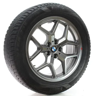 BMW 5er G60 G61 Winterräder Y-Speiche 932 Pirelli 225/55R18 DOT25 102H 5A324D5 - Bild 6