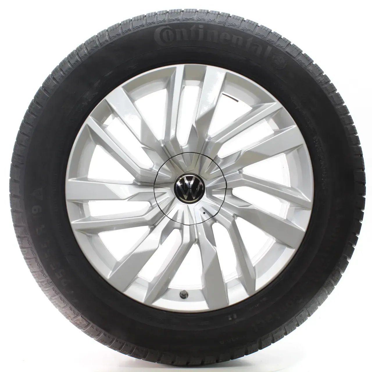 VW Touareg CR7 Winterräder Osorno  Continental 255/55R19 111H DOT25 760601025E - Bild 1