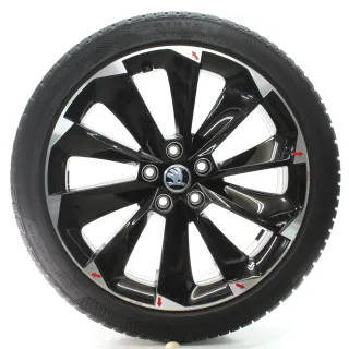 Skoda Superb III 3V Winterräder Supernova Continental 235/40R18 96V 3V0601025T - Bild 3