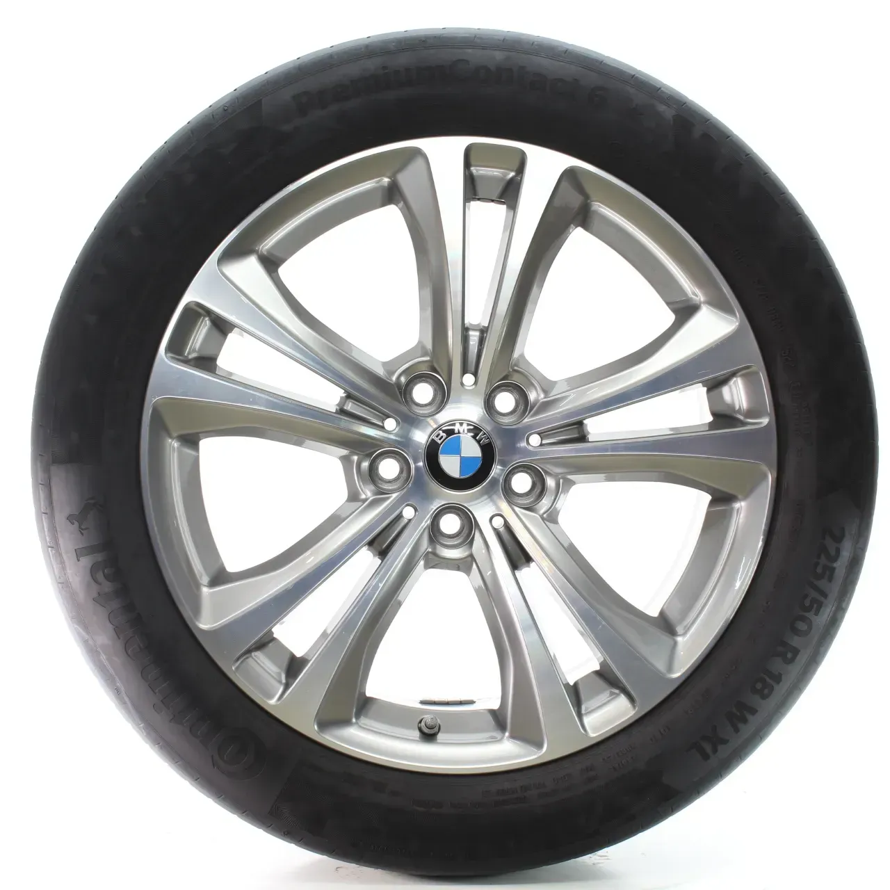 BMW X1 F48 X2 F39 Sommerräder Doppelspeiche 568 Conti 225/50R18 DOT22 6856069 - Bild 1