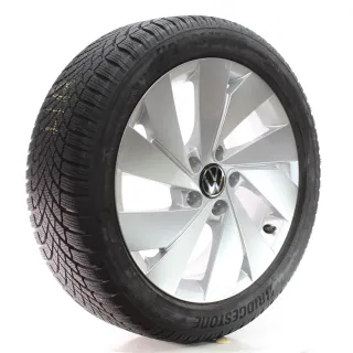 VW Golf 8 VIII CD1 Winterräder Belmont Bridgestone 205/50R17 DOT25 5H0601025B - Bild 6