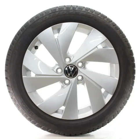 Background image for VW Golf 8 VIII CD1 CG5 Winterräder Belmont Pirelli 205/50R17 DOT25 5H0601025B