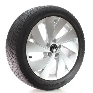 VW Golf 8 VIII CD1 Winterräder Belmont Bridgestone 205/50R17 93H 5H0601025B - Bild 6