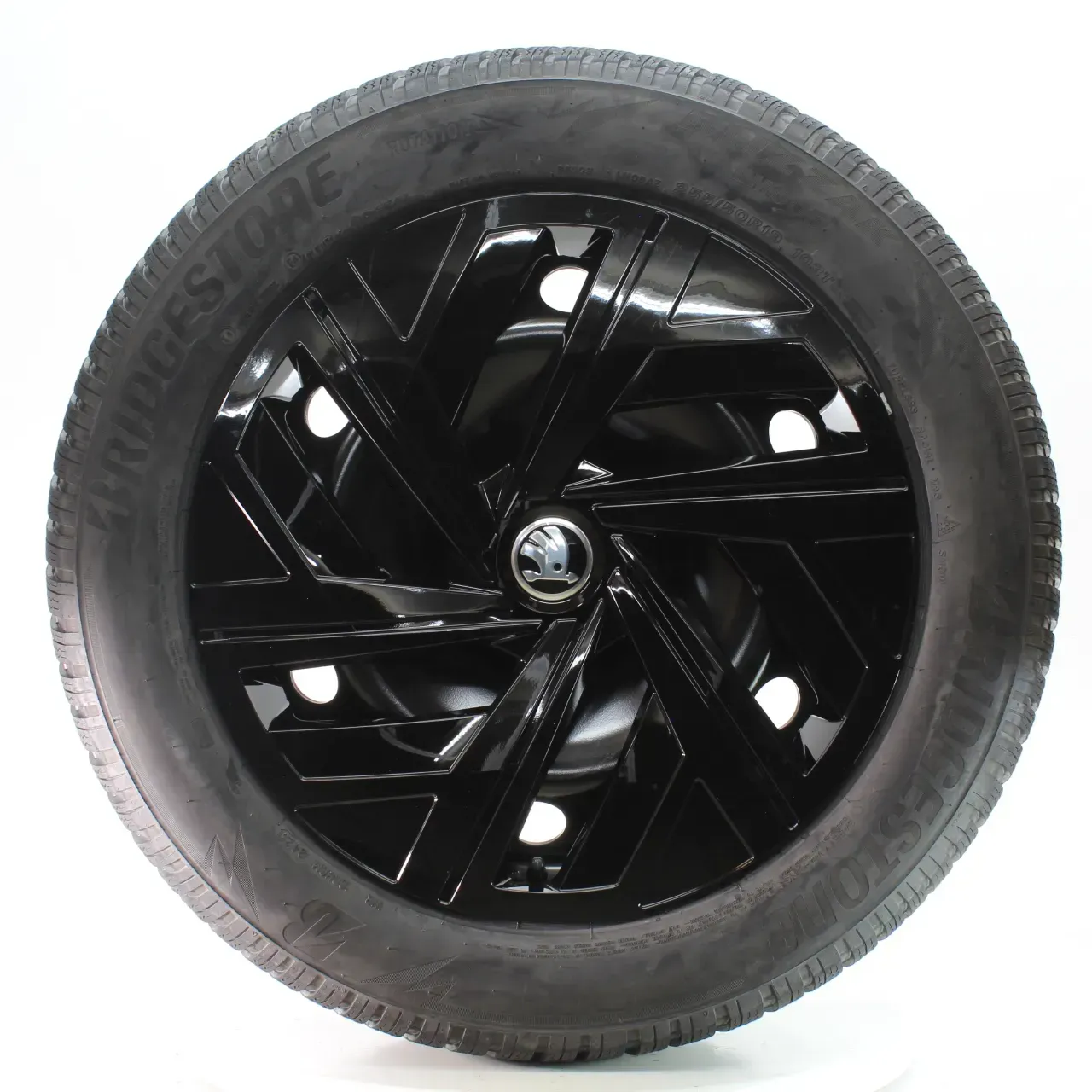 Skoda Elroq PY Enyaq IV 5A Winterräder Stahl 235/55-255/50R19 DOT25 1EA601027B - Bild 1