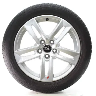 Audi A4 S4 8W Winterräder 5-Parallelspeichen Dunlop 225/50R17 DOT23 8W0601025P - Bild 3