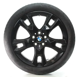 BMW 1er F70 Winterräder M Sternspeiche 968 Goodyear 195/50R18 93H DOT25 5A45271 - Bild 3