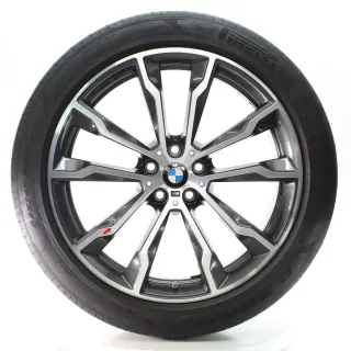 BMW X3 G01 X4 G02 Sommerräder M Doppelspeiche 699 245/45-275/40R20 8010268-9 - Bild 3