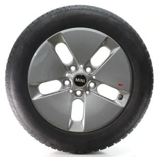 MINI Cooper J01 Winterräder Pin Spoke 990 Continental 195/60R16 DOT24 7886558 - Bild 3