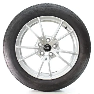 Audi A5 FU B10 Winterräder 5-Doppelspeichen Goodyear 215/55R17 DOT24 8B3601025A - Bild 4