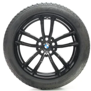 BMW 5er G30 G31 Winterräder M Doppelspeiche 662 Goodyear 245/45R18 DOT23 8747407 - Bild 4