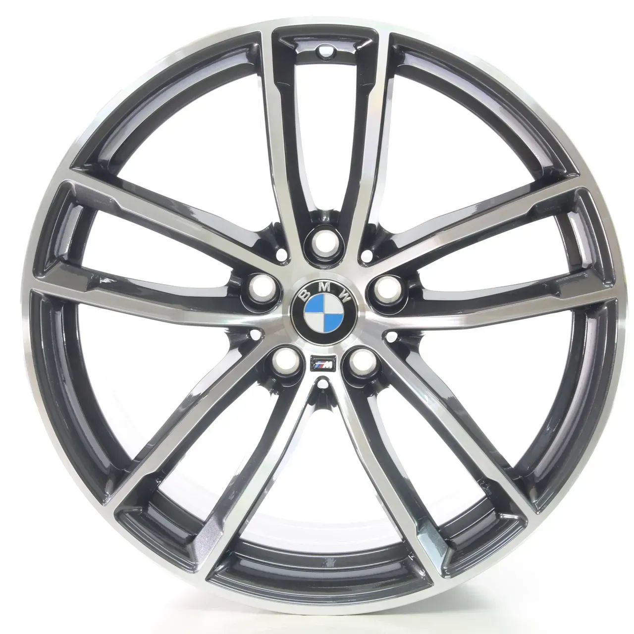 BMW 5er G30 G31 Alufelge M Doppelspeiche 662 Orbitgrey 8Jx18 ET30 NEU 8747407 - Bild 1