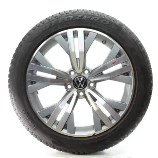 VW Passat Alltrack 3G Winterräder Kalamata Pirelli 245/45R18 96V 3G0601025BK - Bild 2