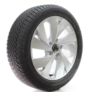 VW Golf VIII CD1 CG5 Winterräder Belmont Bridgestone 205/50R17 DOT25 5H0601025B - Bild 6