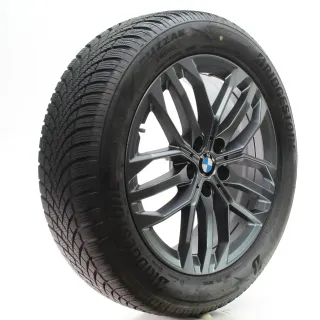 BMW X1 iX1 U11 X2 iX2 U10 Winterräder Doppelspeiche 879 205/60R18 DOT24 6898046 - Bild 6