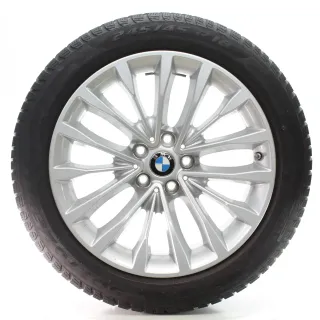 BMW 5er G30 G31 Winterräder W-Speiche 632 Pirelli 245/45R18 100V DOT23 6863418 - Bild 3
