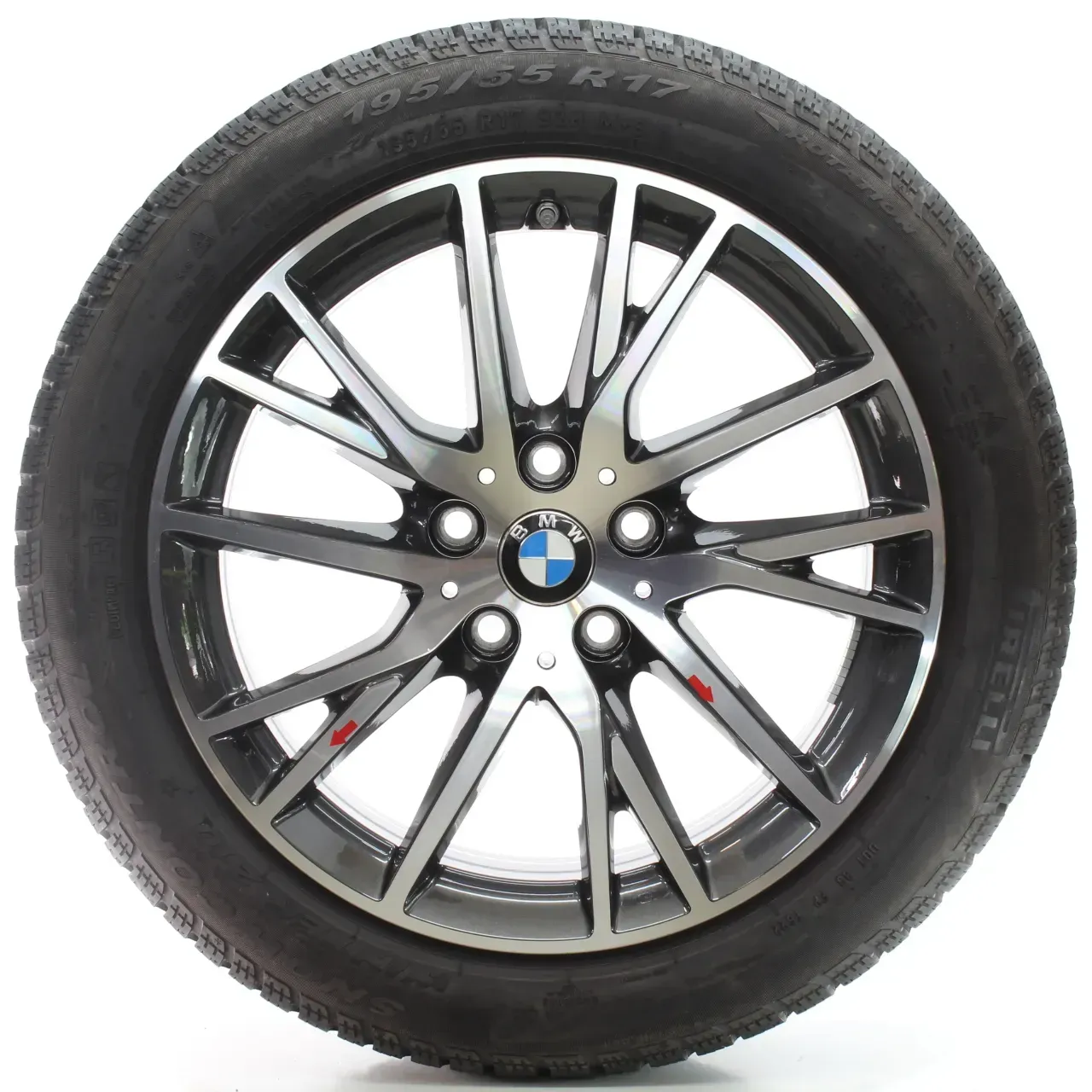 BMW 1er F40 2er F44 Winterräder Y-Speiche 489 Pirelli 195/55R17 DOT23 7849122 - Bild 1