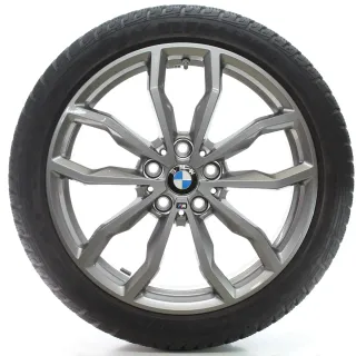 BMW 1er F40 2er F44 Winterräder Y-Speiche 711 M Goodyear 205/45R18 90H 6877550 - Bild 1
