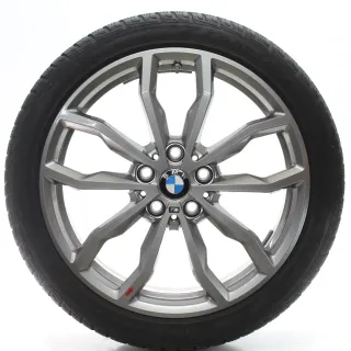BMW 1er F40 2er F44 Winterräder Y-Speiche 711 M Goodyear 205/45R18 DOT22 6877550 - Bild 3