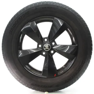 Skoda Kodiaq NS6 Winterräder 5-Arm-Rotor Schwarz 215/65R17 DOT25 565601025AA - Bild 3