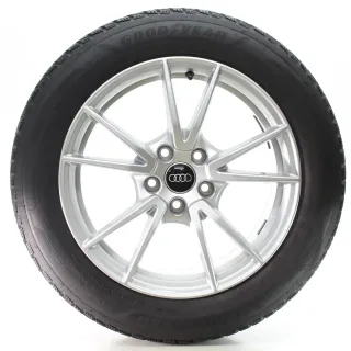 Audi A5 FU B10 Winterräder 5-Doppelspeichen Goodyear 215/55R17 DOT24 8B3601025A - Bild 4