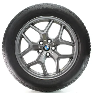 BMW 5er G60 G61 Winterräder Y-Speiche 932 Pirelli 225/55R18 102H DOT24 5A324D5 - Bild 2