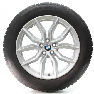 BMW X5 G05 X6 G06 Winterräder V-Speiche 734 Conti 265/50R19 110H DOT23 6880685 - Bild 1