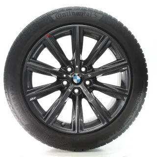 BMW 5er G30 G31 Winterräder V-Speiche 684 Continental 245/45R18 100V 6874441 - Bild 1