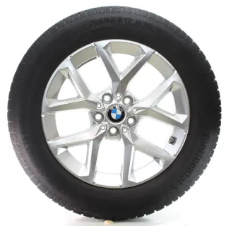 BMW X1 U11 X2 U10 Winterräder Y-Speiche 896 Continental 205/65R17 DOT23 6898299 - Bild 3