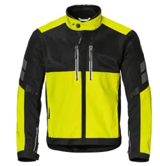 BMW Motorrad Jacke Bavella Herren Gr.58 / XXL Neon Gelb 76127913671 NEU - Bild 1