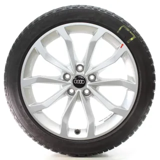 Audi A4 S4 8W Winterräder 10-Speichen V-Design 225/45R18 95H DOT23 8W0601025ED - Bild 4