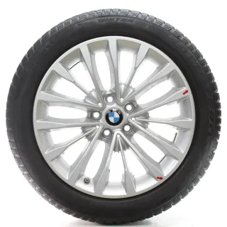 BMW 5er G30 G31 Winterräder W-Speiche 632 Pirelli 245/45R18 100V DOT24 6863418 - Bild 4