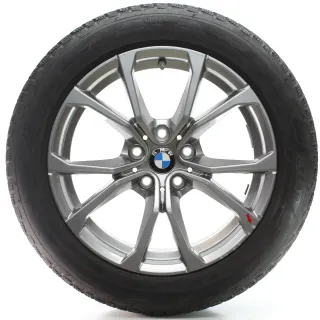BMW 3er G20 G21 Winterräder V-Speiche 776 Goodyear 225/50R17 98H DOT24 6883518 - Bild 3