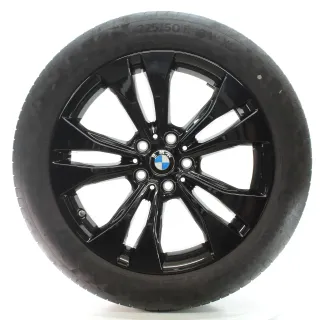 BMW X1 F48 X2 F39 Sommerräder Doppelspeiche 578 Continental 225/50R18 6885381 - Bild 3