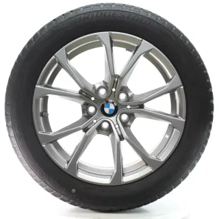 BMW 3er G20 G21 Winterräder V-Speiche 776 Bridgestone 225/50R17 DOT24 6883518 - Bild 1