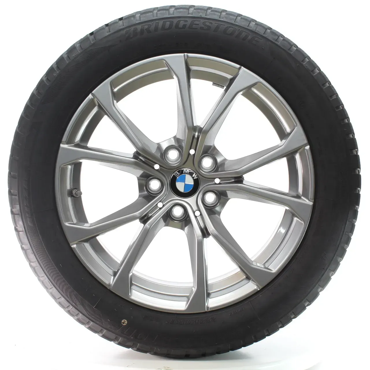 BMW 3er G20 G21 Winterräder V-Speiche 776 Bridgestone 225/50R17 DOT24 6883518 - Bild 1