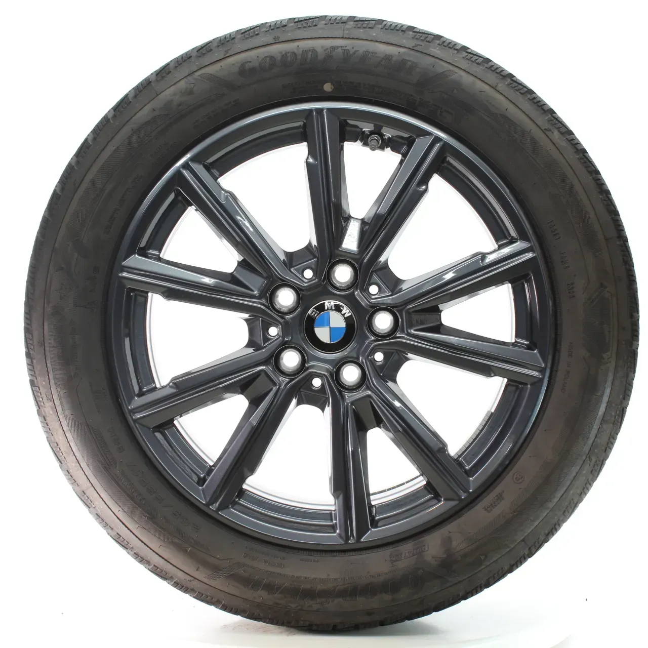 BMW 1er F70 2er F74 Winterräder V-Speiche 967 Goodyear 205/55R17 DOT25 5A45270 - Bild 1