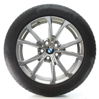 BMW 3er G20 G21 Winterräder V-Speiche 776 Continental 225/50R17 DOT24 6883518 - Bild 3