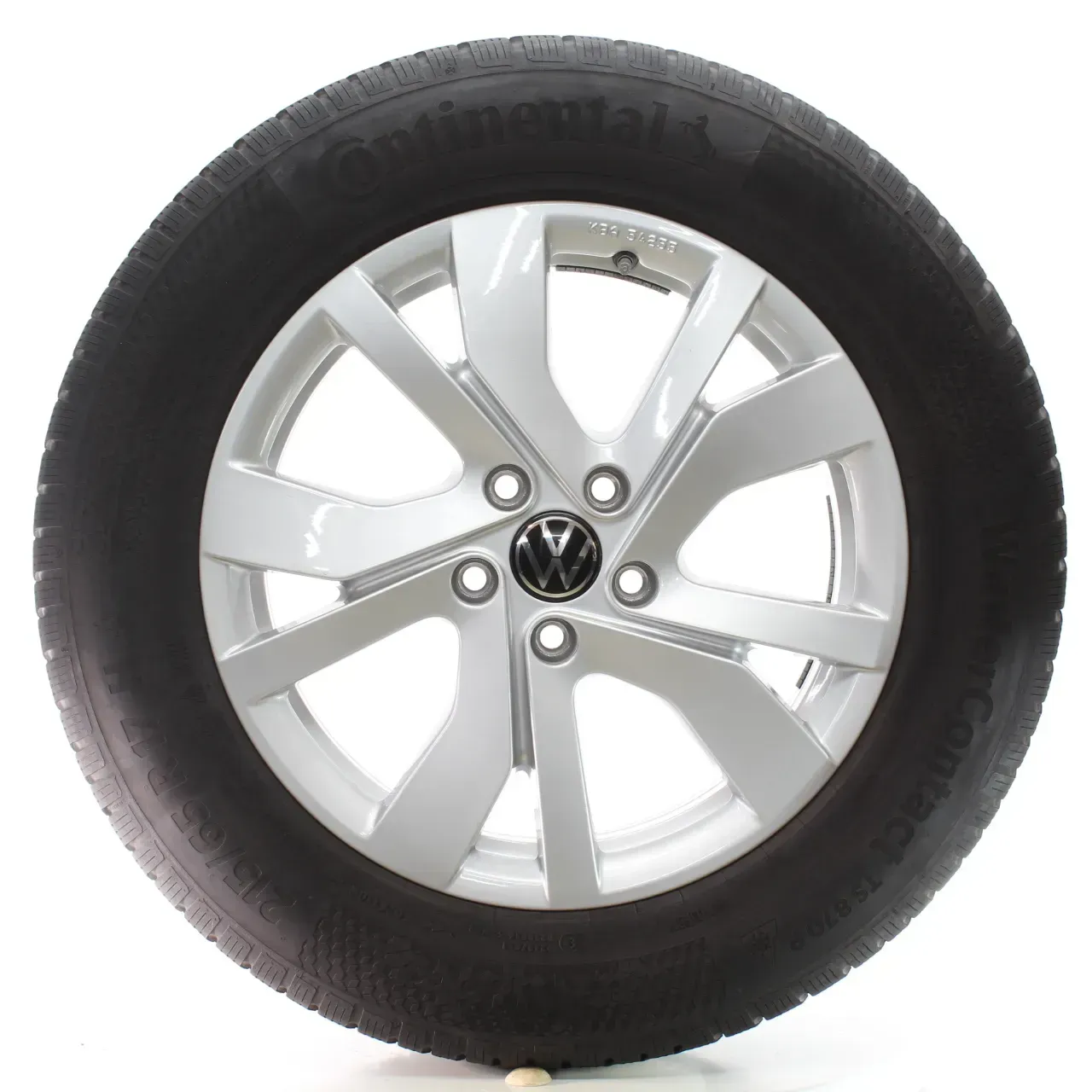VW Tiguan CT1 Winterräder Rockingham Continental 215/65R17 99H DOT24 571071497A - Bild 1